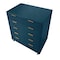Manhattan Comfort Granville 45.27 Tall Dresser in Midnight Blue DR-5024 - alternate 6
